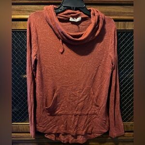 Planet Gold Rust Sweater small